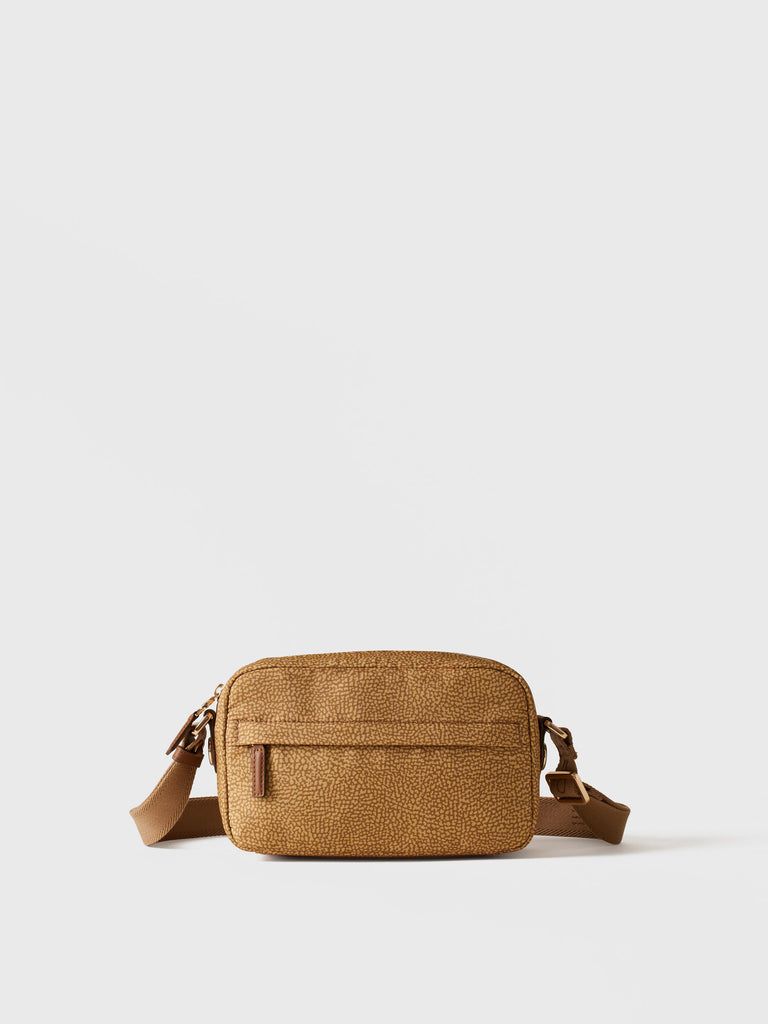 Borbonese B-Club Camera Case Small Curry Borbonese B-Club Camera Case Small Curry