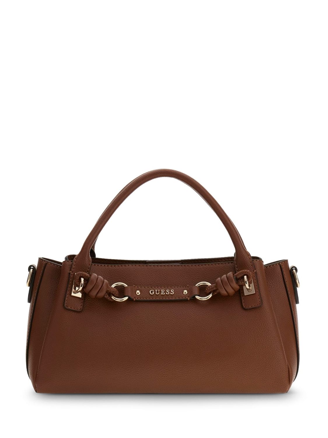 Borsa a mano GUESS Camelia 3 Comp Satchel Cognac Borsa a mano GUESS Camelia 3 Comp Satchel Cognac