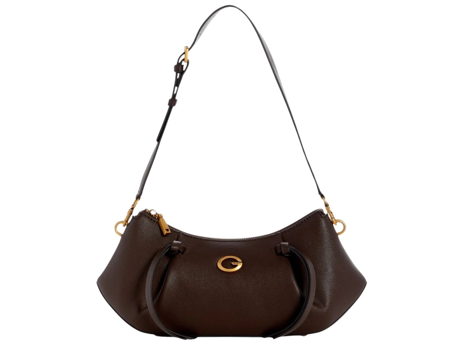 Borsa a spalla GUESS Allegra Brown Borsa a spalla GUESS Allegra Brown