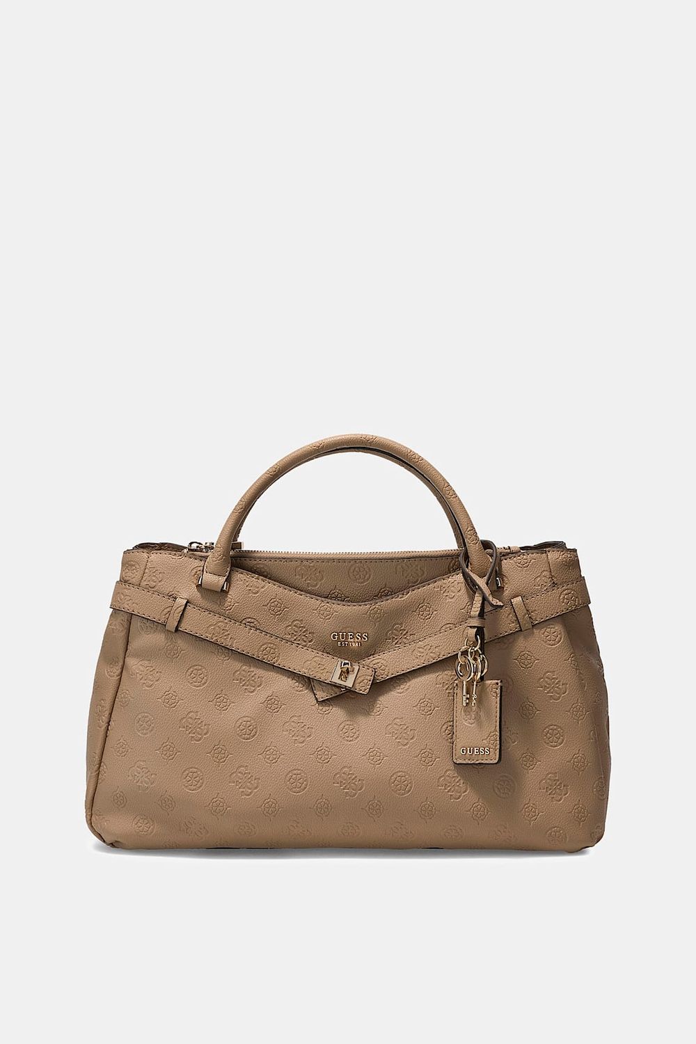 Borsa a tracolla GUESS Ella Logo Beige Logo PD974606