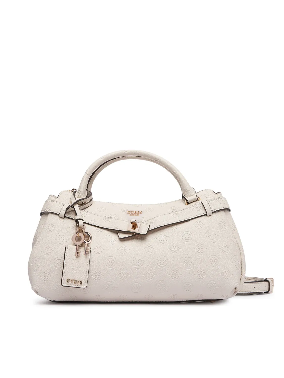 Borsa GUESS Ella Logo Girlfriend Satchel Stone Logo PD974605 Borsa GUESS Ella Logo Girlfriend Satchel Stone Logo PD974605