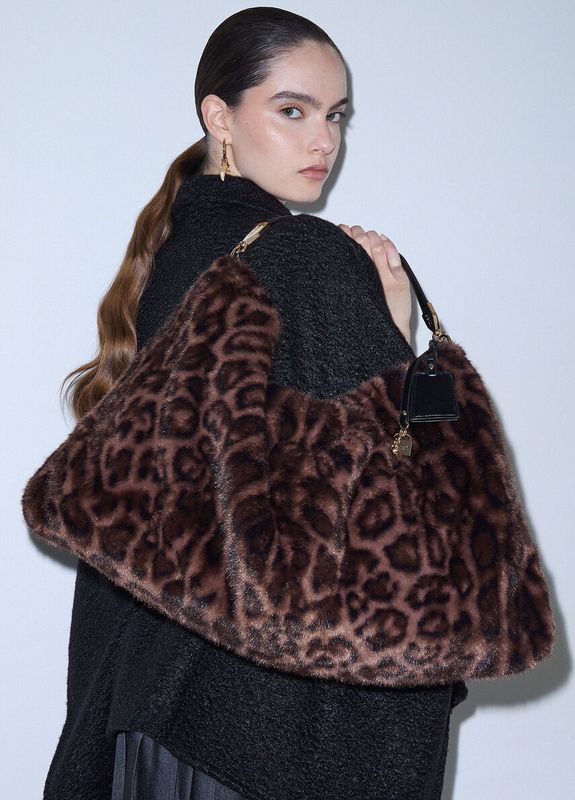 Borsa Hobo Foulard Bag Liu Jo Maculato Naturale Borsa Hobo Foulard Bag Liu Jo Maculato Naturale