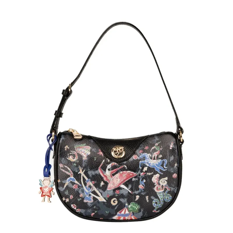 Borsa a spalla Piero Guidi Dolores Nero Magic Circus Borsa a spalla Piero Guidi Dolores Nero Magic Circus
