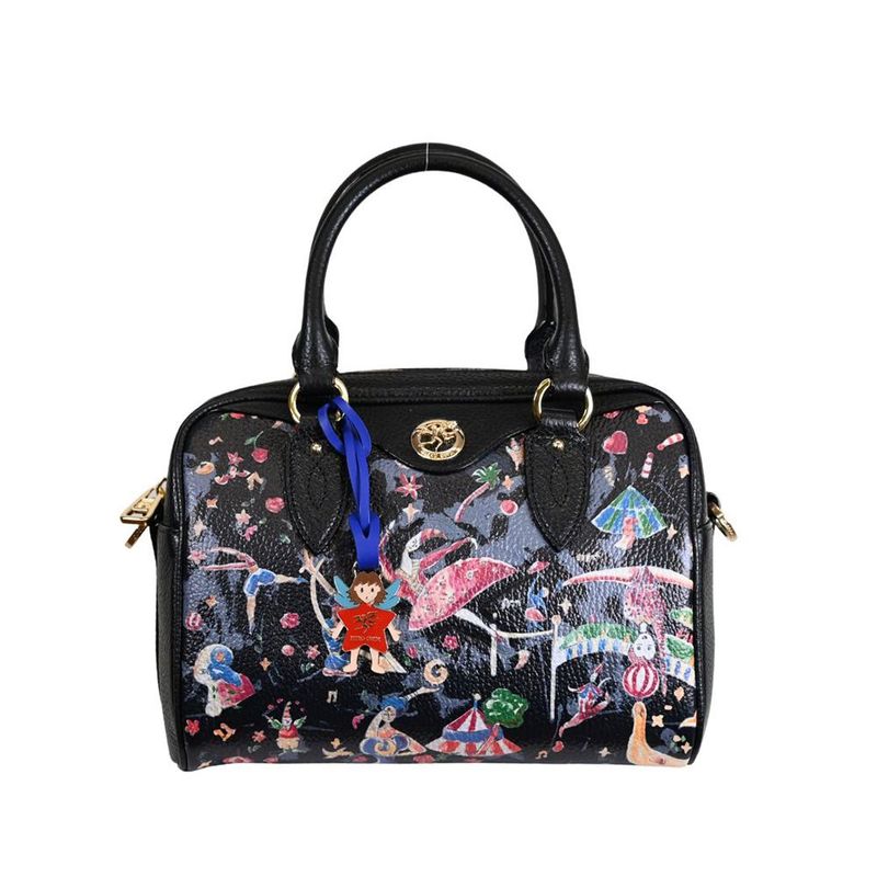 Borsa bauletto Piero Guidi Magic Circus Nero Borsa bauletto Piero Guidi Magic Circus Nero