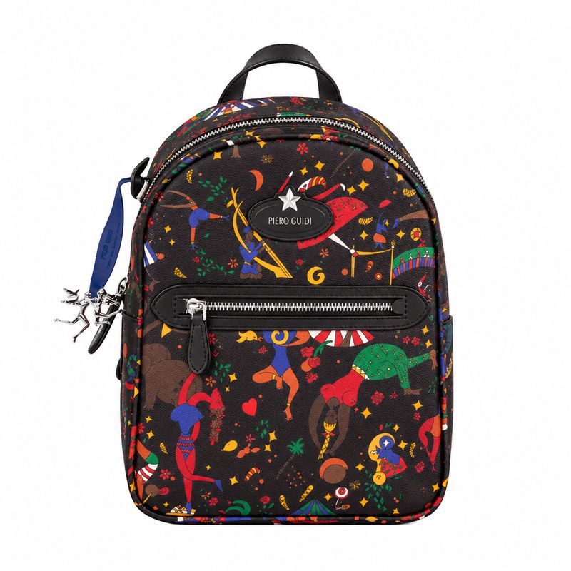 Zaino Piero Guidi Magic Circus Nero Lavagna Zaino Piero Guidi Magic Circus Nero Lavagna
