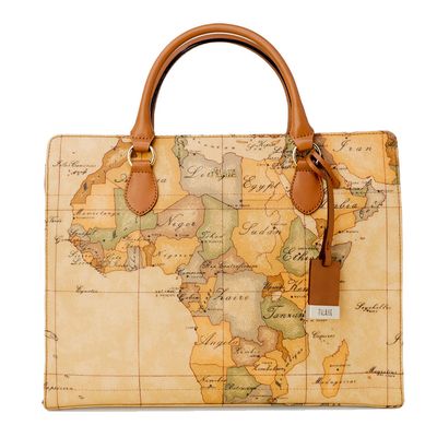 Alviero Martini 1ª Classe Geo Classic Borsa a Mano E029 Naturale Alviero Martini 1ª Classe Geo Classic Borsa a Mano E029 Naturale