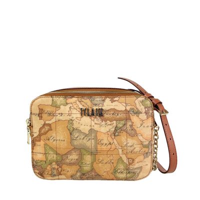 Alviero Martini 1ª Classe Geo Classic Tracollina Doppia Zip E047