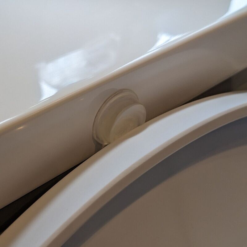 Self Adhesive Clear Rubber Feet - 20 mm x 6.2 mm