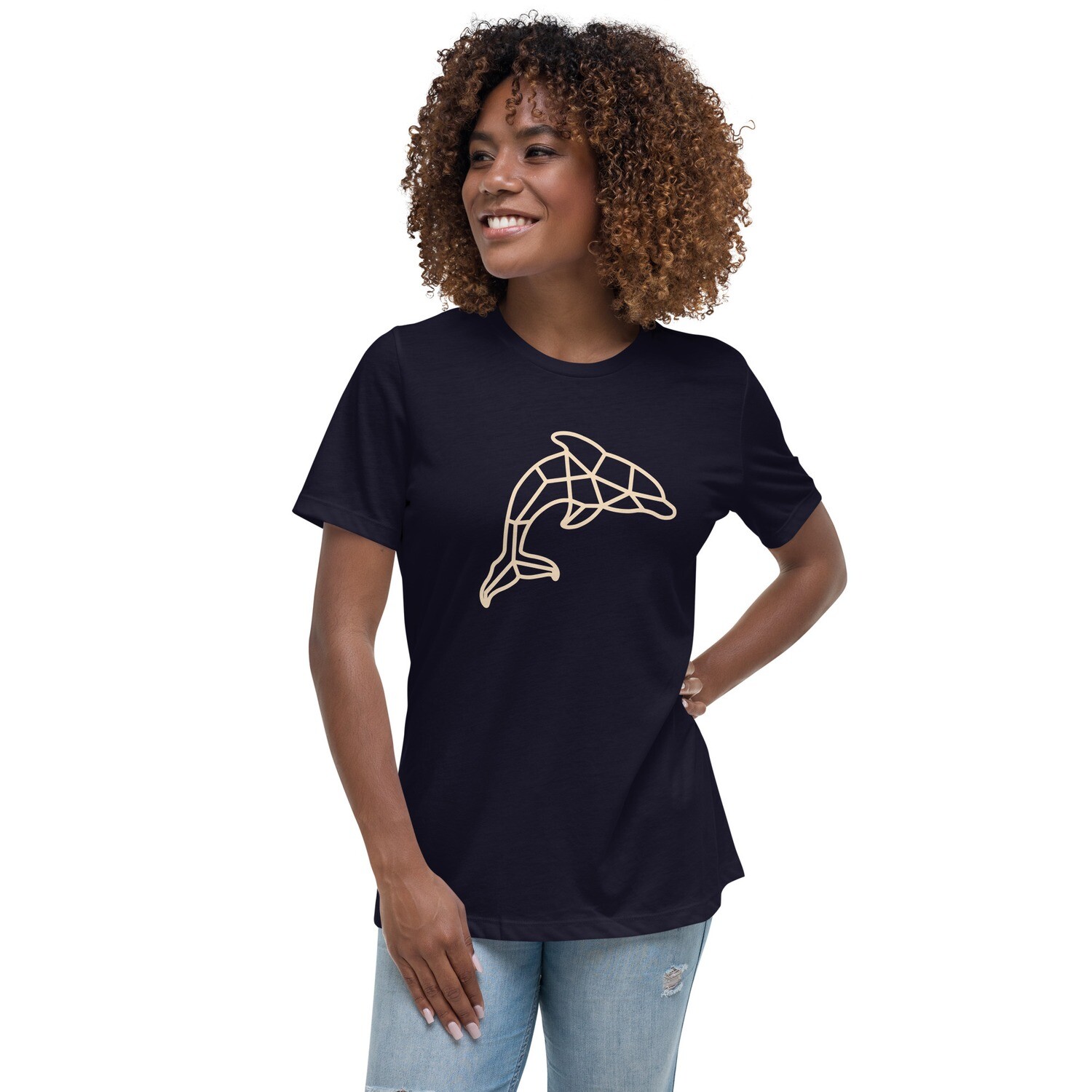 Fragmented Dolphin Women's Tee