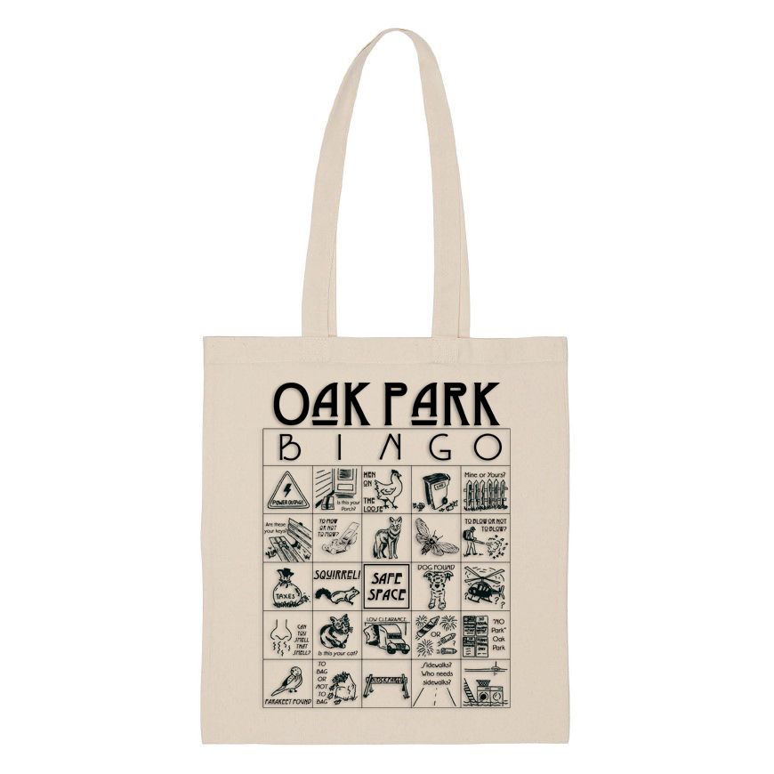 Oak Park BINGO Tote