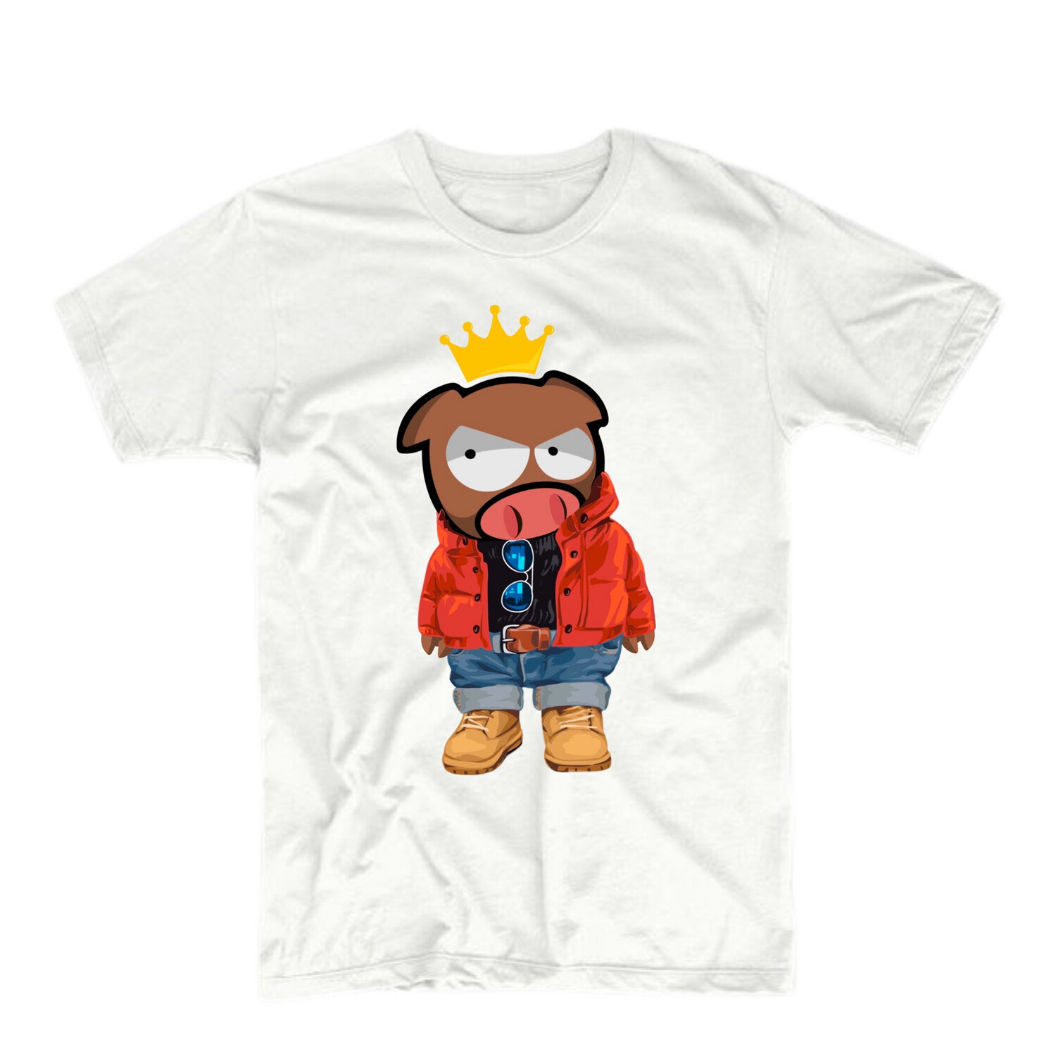 KING PIGGY CLOTHED