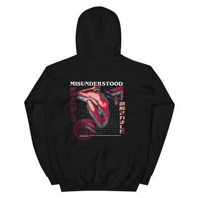 Unisex Hoodie ,,Misunderstood" (black)