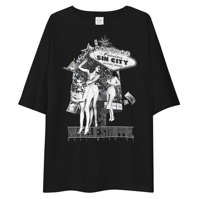 Unisex Oversize Shirt ,,Sin City Unisex Oversize Shirt ,,Sin City" (black)
