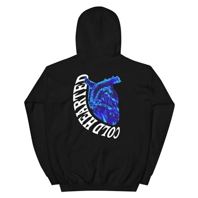 Unisex Hoodie ,,Cold hearted" (black)