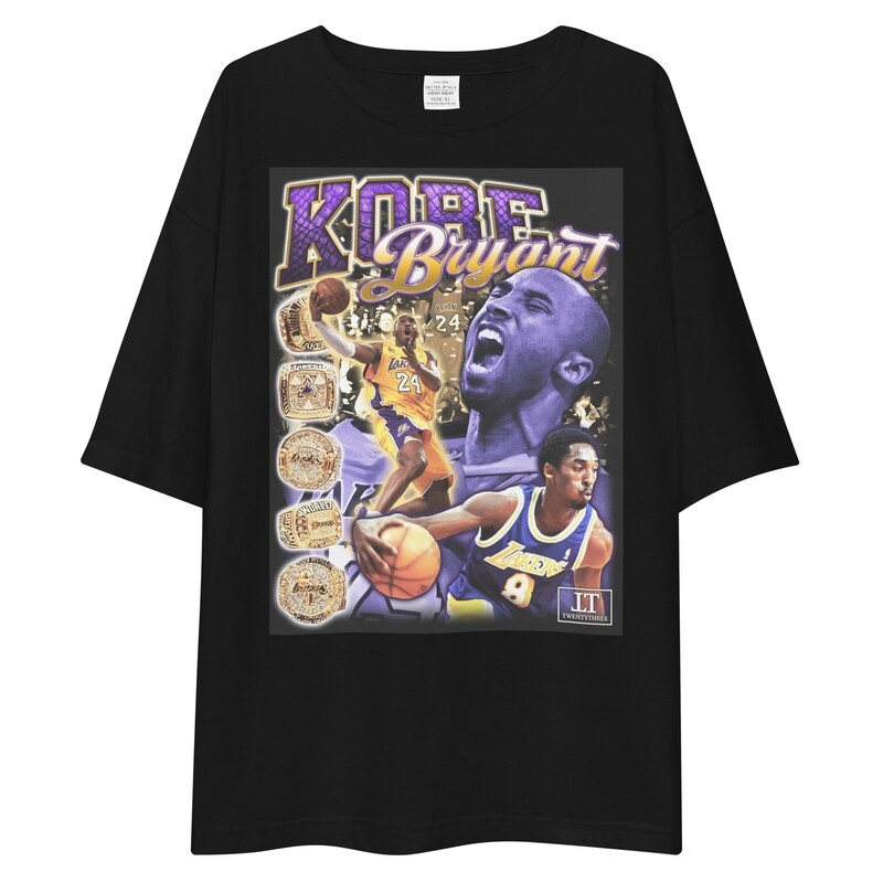 Unisex Oversize Shirt ,,Kobe Bryant Unisex Oversize Shirt ,,Kobe Bryant" (black)