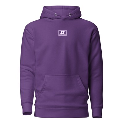 Premium Unisex Hoodie ,,Logo Premium Unisex Hoodie ,,Logo" (purple, red, gray)