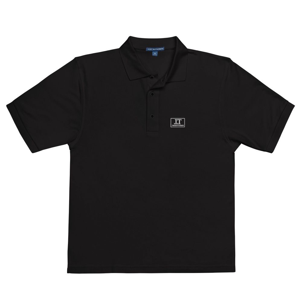 Poloshirt ,,Logo" (black)
