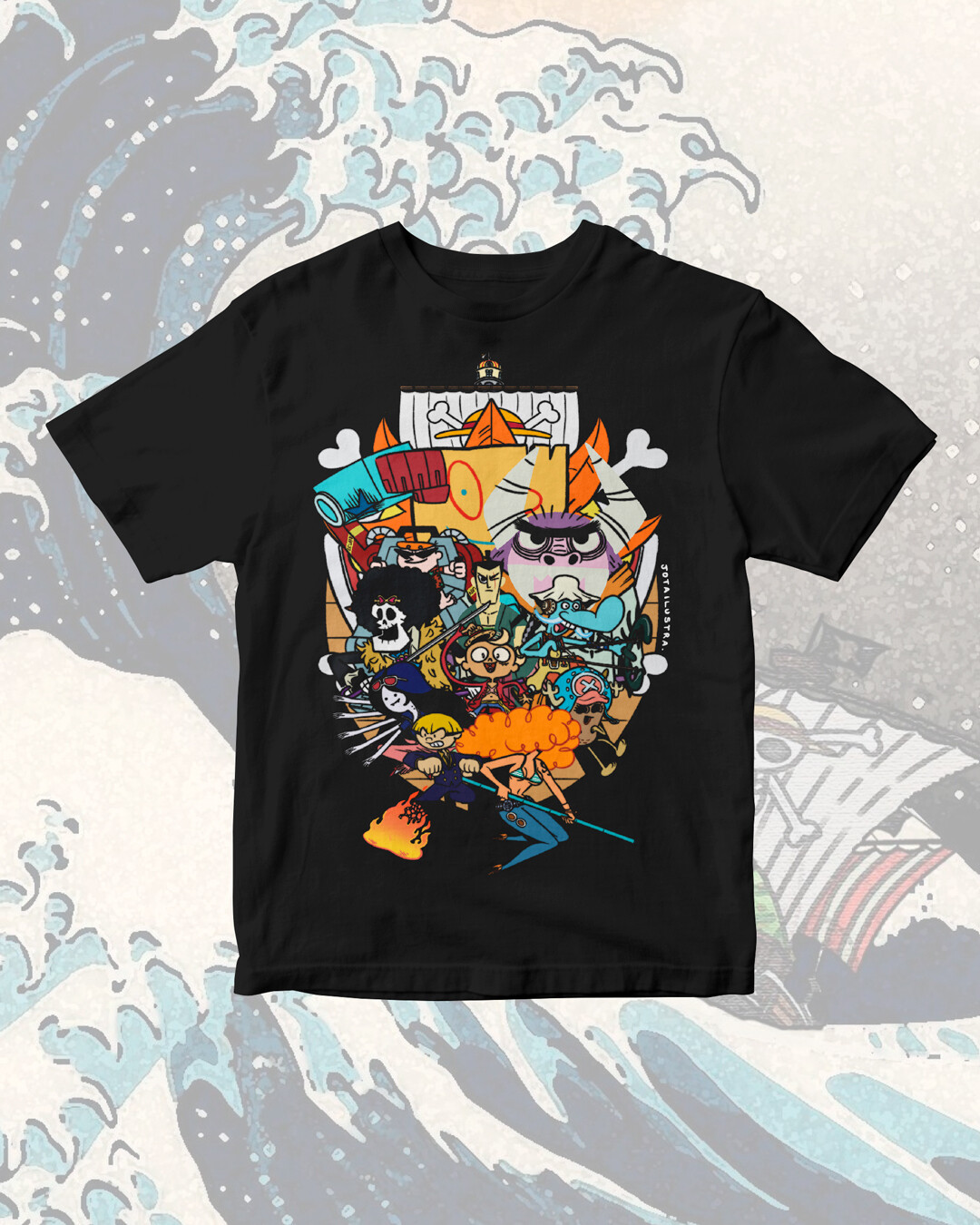 Polo Cartoon Network x One Piece