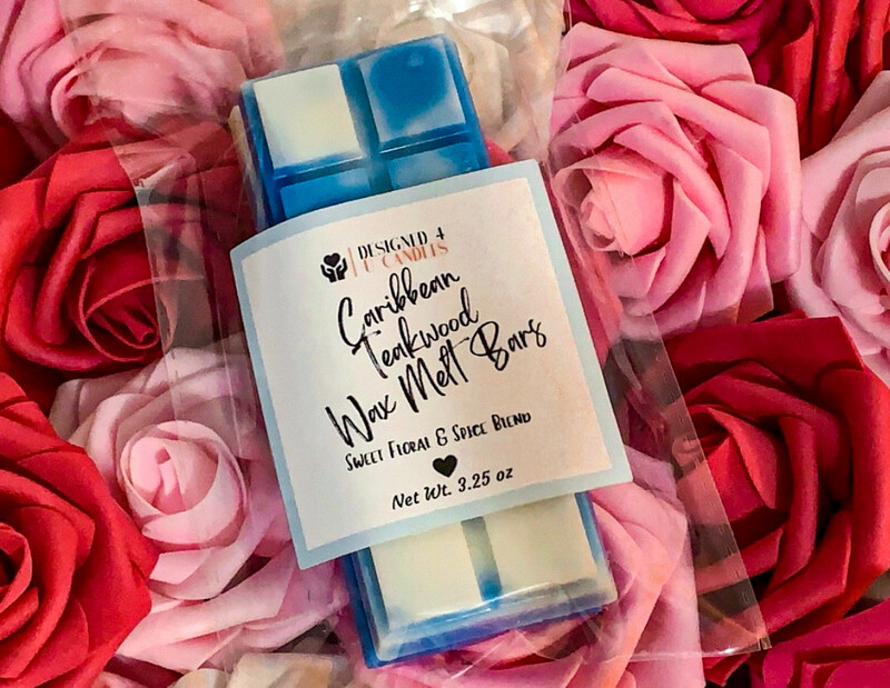 Caribbean Teakwood Wax Melt Bars