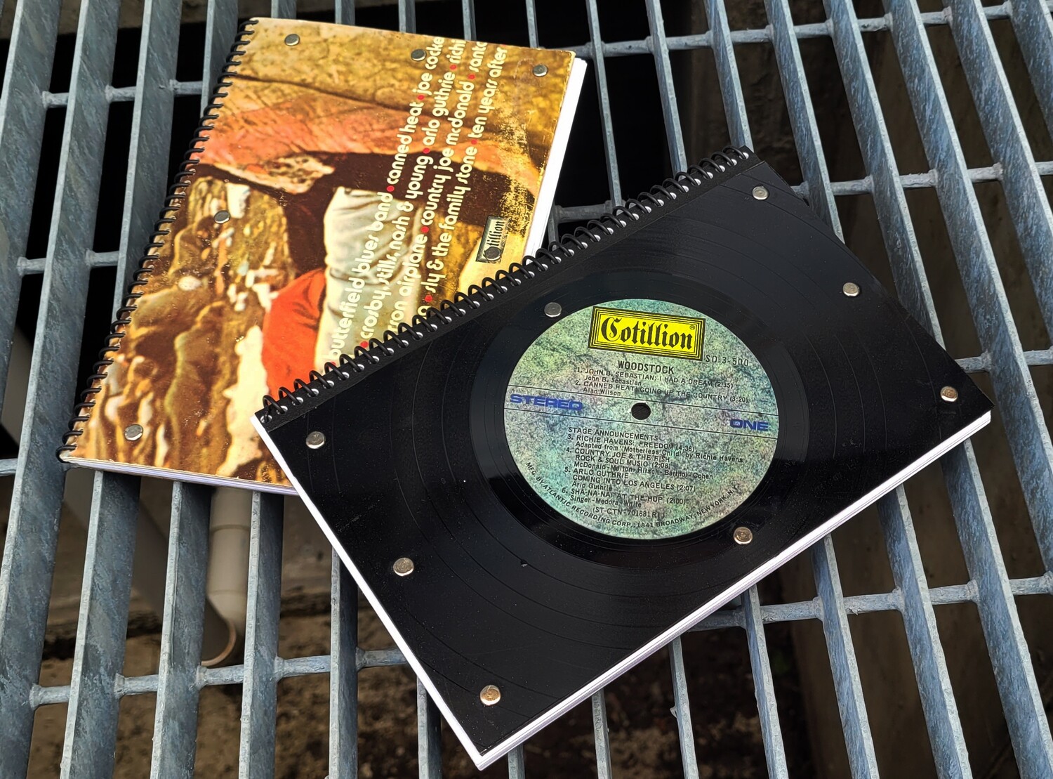 Upcycled Vintage Vinyl Record / Record Sleeve Notebook