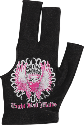 Eight Ball Mafia Heart &amp; Wings BGLEBM04 Glove - Bridge Hand Left