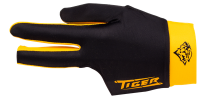 Tiger BGLTGY Black &amp; Yellow Glove - Bridge Hand Left