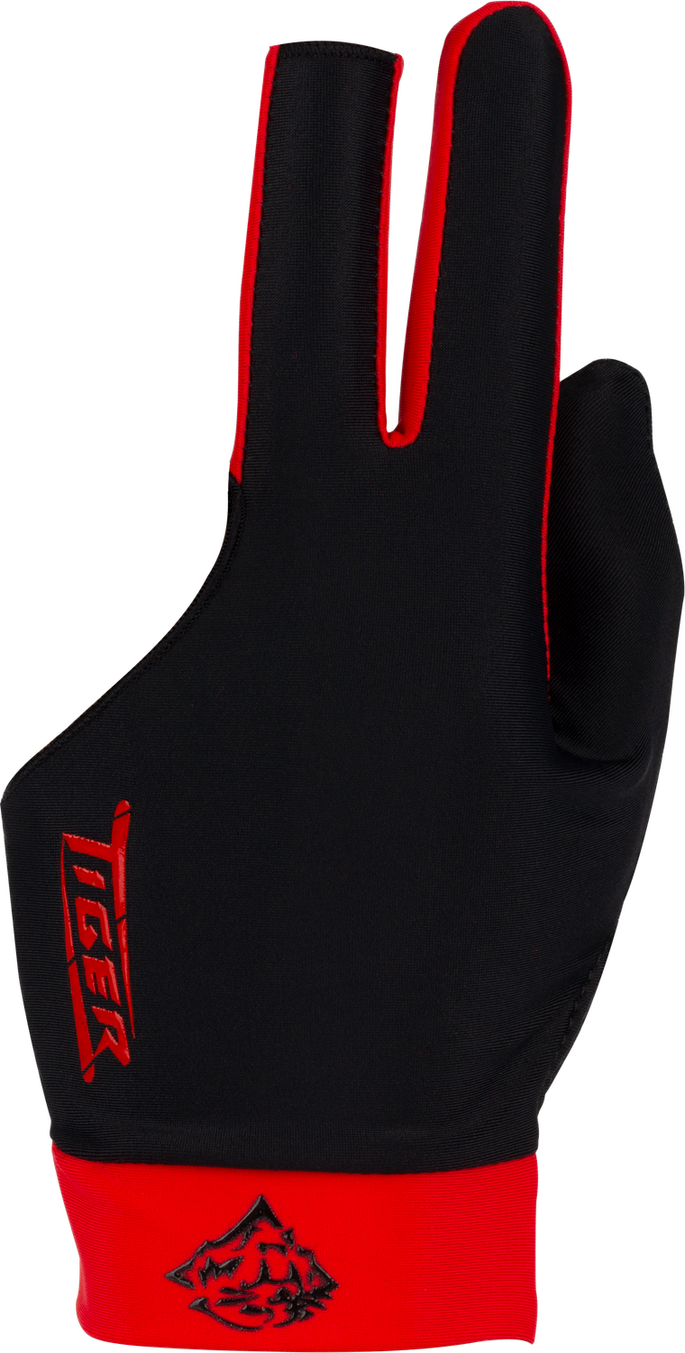 Tiger BGLTPR Pro Black &amp; Red Glove - Bridge Hand Left