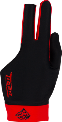 Tiger BGLTPR Pro Black &amp; Red Glove - Bridge Hand Left