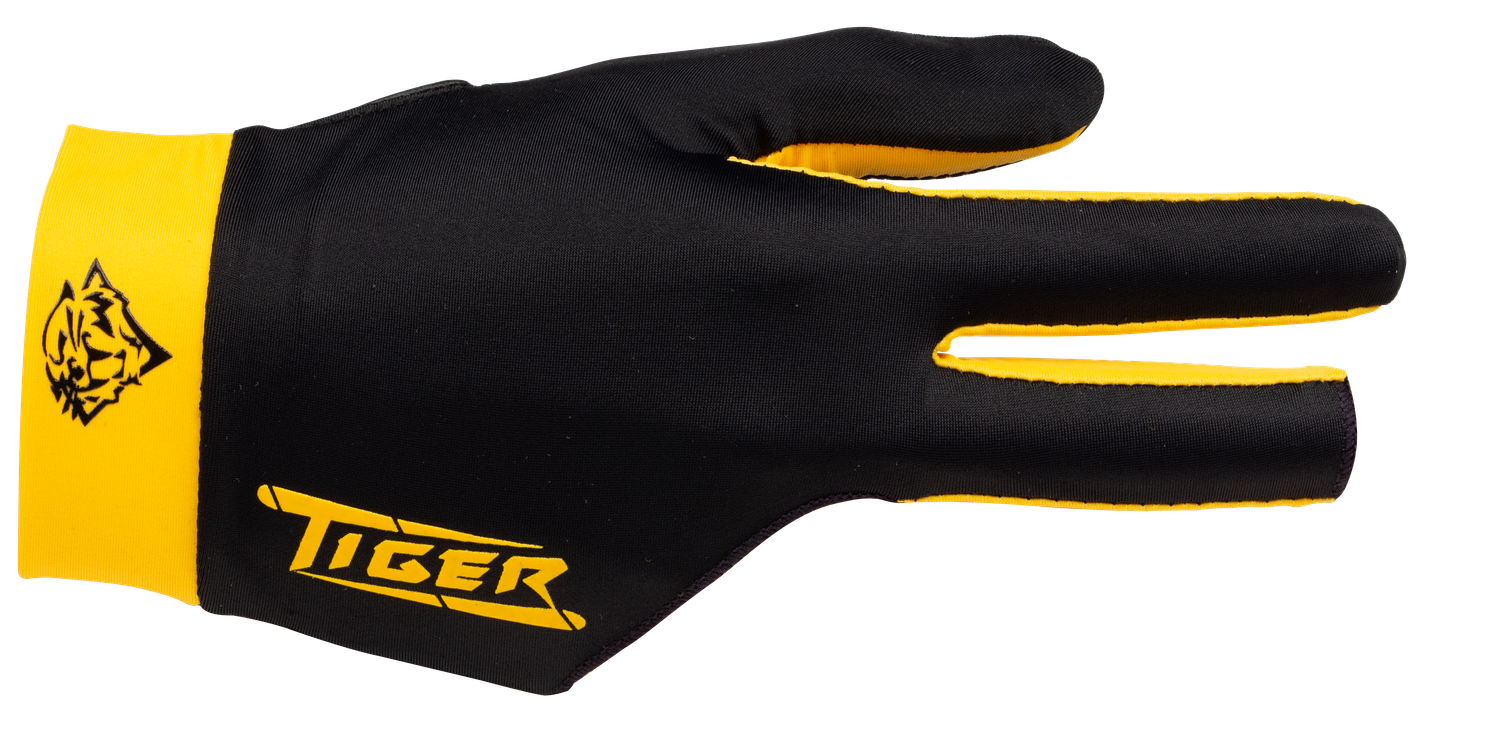 Tiger BGRTGY Black &amp; Yellow Glove - Bridge Hand Right