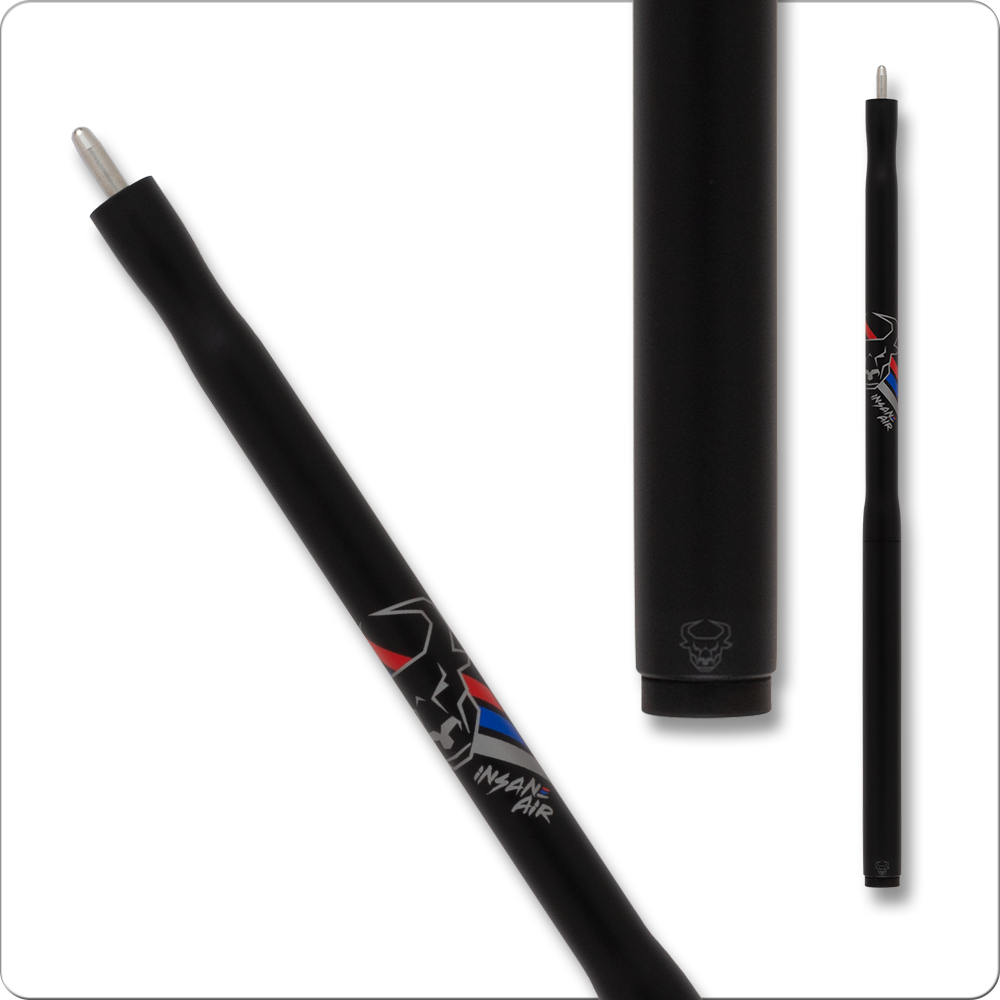 Bull Carbon BCJC Insane Air Series Jump Cue - no wrap