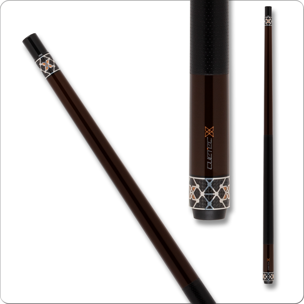 Cuetec CT122W X Amber Series Cue - Wrap