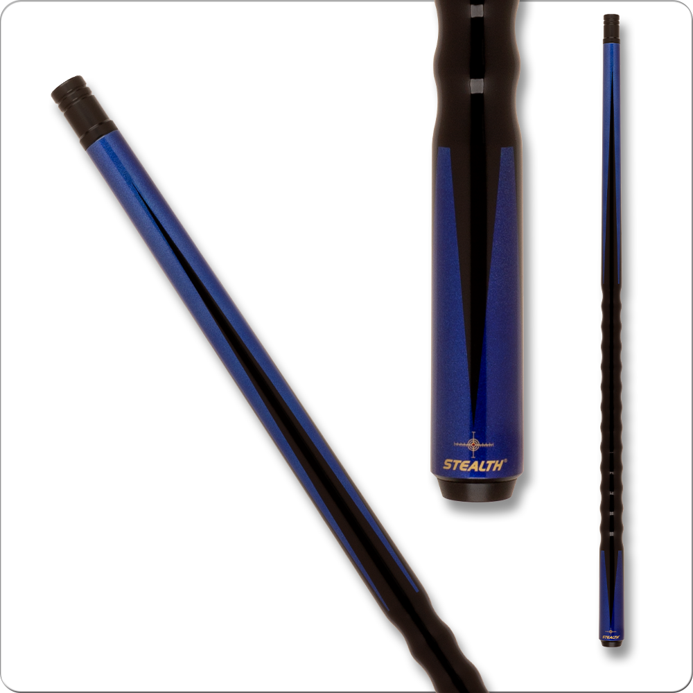 Stealth STH401 Blue Metallic Pearl Pool Cue