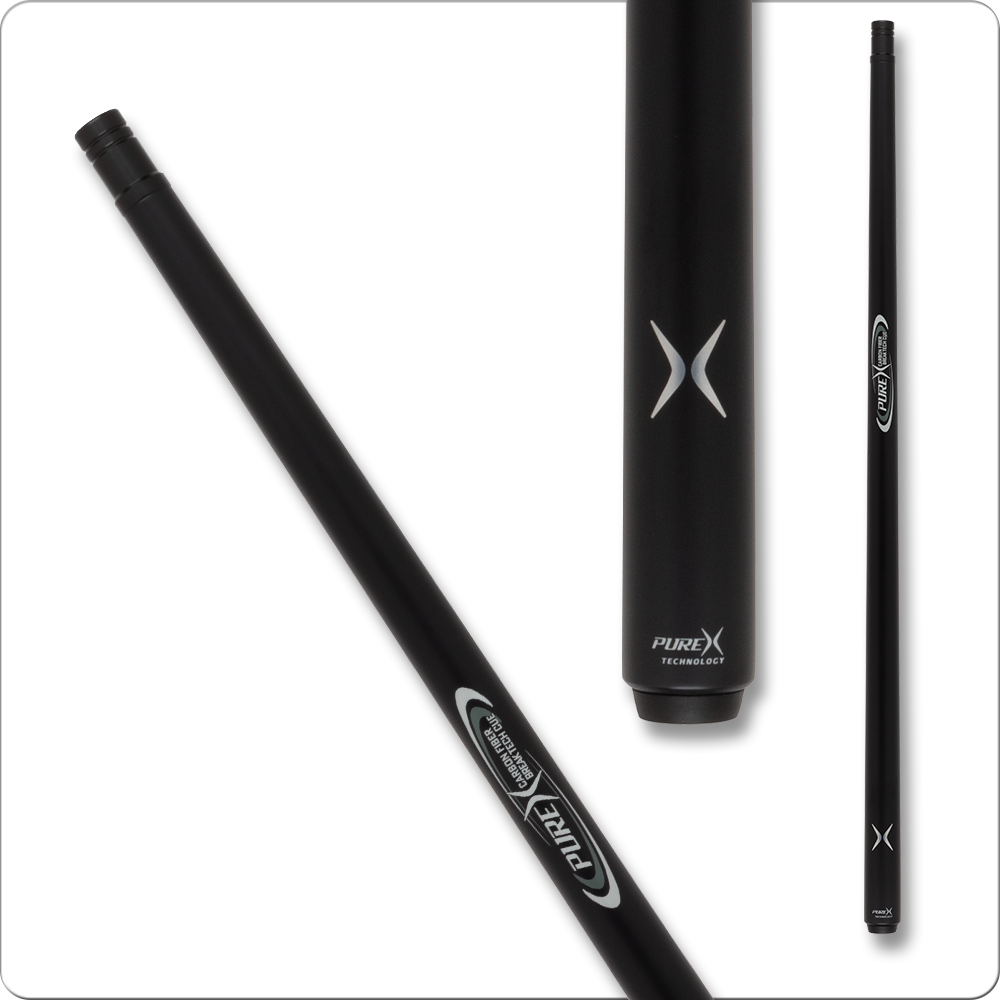Pure X HXTCFB Carbon Fiber Break Cue No Wrap - 14mm
