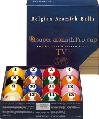 Super Aramith BBSAPTV Pro TV Ball Set