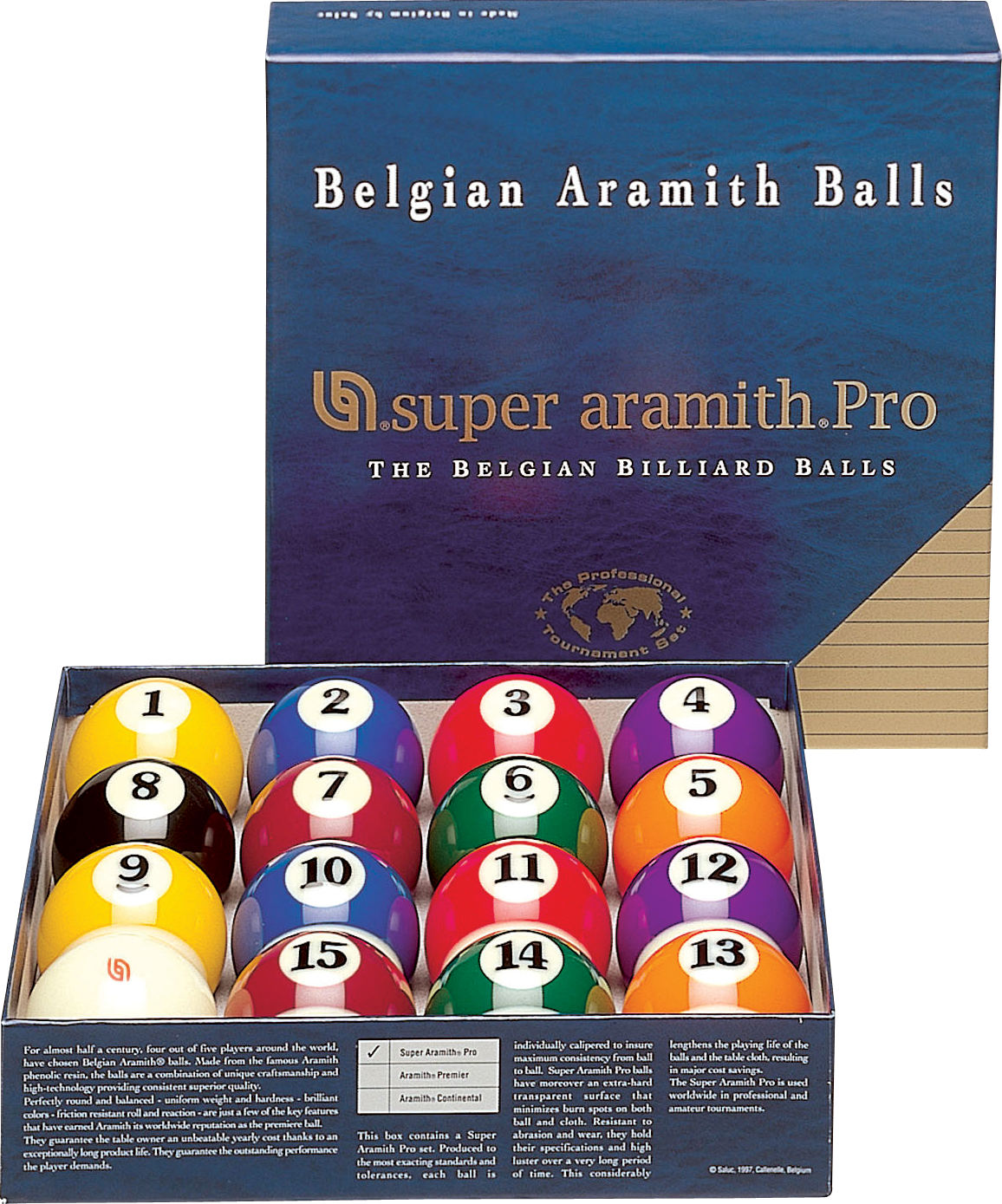 Super Aramith BBSAP Pro Ball Set