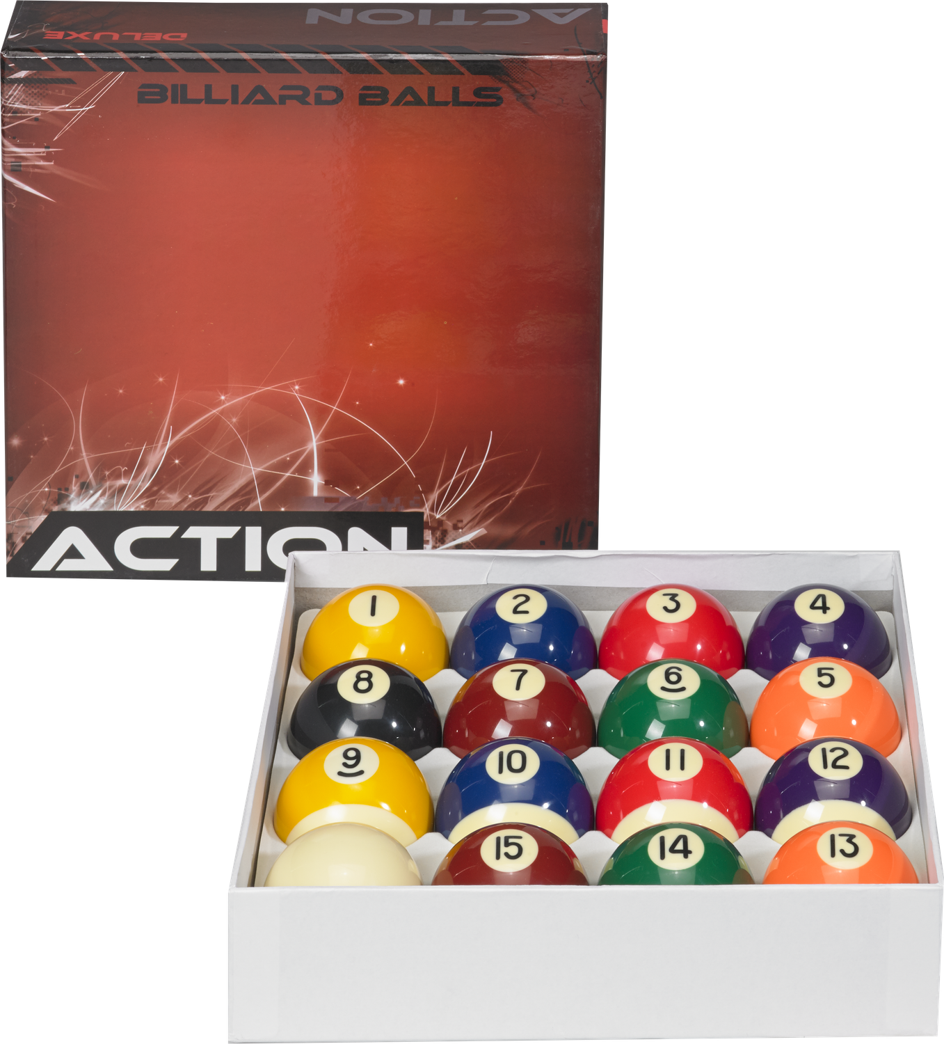 Action BBDLX Deluxe Pool Ball Set