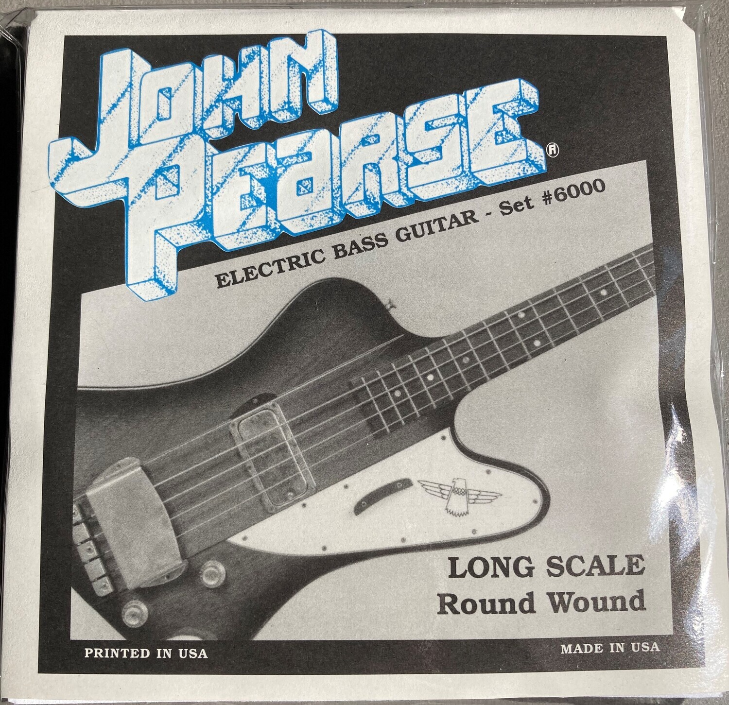 John Pearse Bass Guitar Strings Set #6000