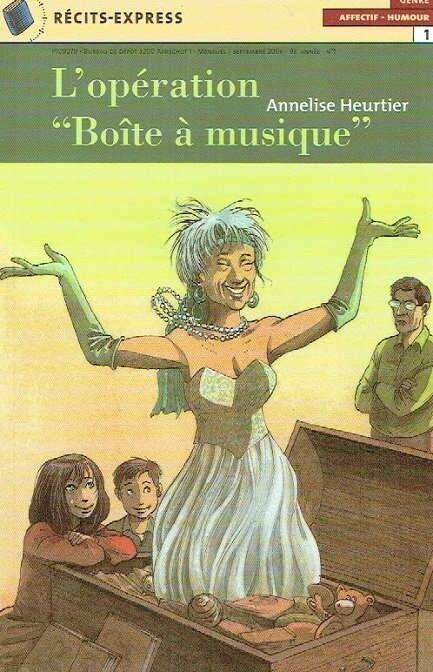 Collection Récits-Express, Noémie et Romain, "L'Opération Boîte à Musique - n°1", Une Nouvelle de Marie-jo, et Comment Convaincre...