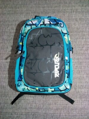 Sac à Dos Bleu Canard - Compartiments Séparés - RipCurl - 46 x 32 x 15 cm