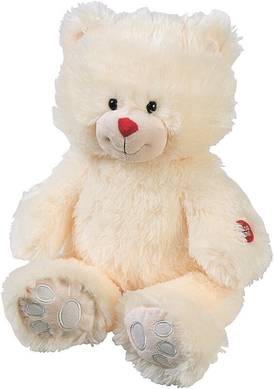 La Peluche "Kouki" - Mon Ourson Veilleuse, Change de Lumière "Arc en Ciel" et Endors votre Enfant avec sa Musique de Sommeil, Du Hauteur de 50 cm
