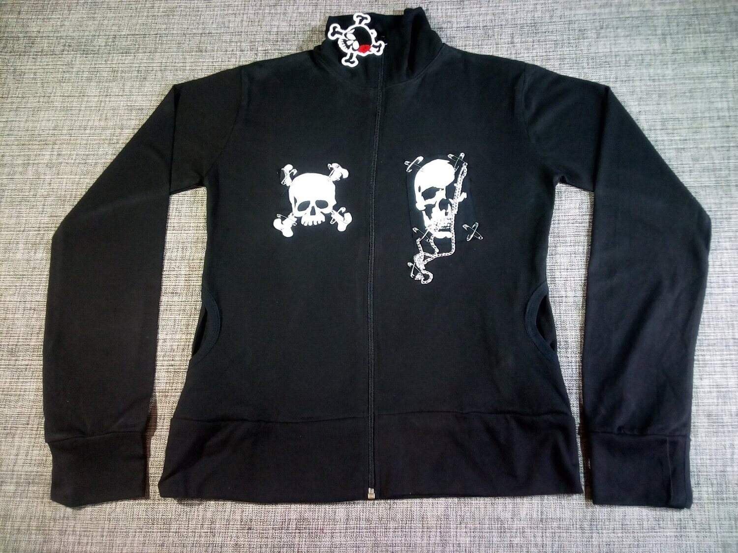 Blouson Été - 42/44 - 2 Crânes Épinglés