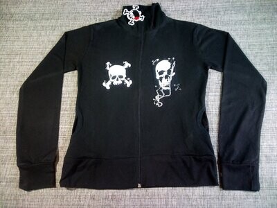 Blouson Été - 42/44 - 2 Crânes Épinglés