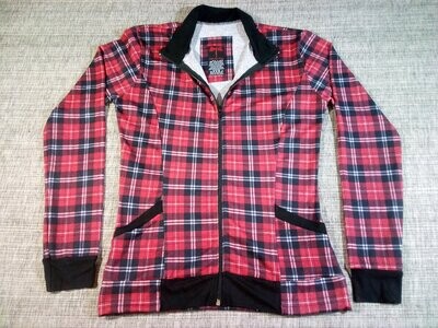 Blouson Été - 42/44 - Écossais Rouge & Noir