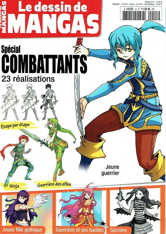 Le Dessin des Mangas - Spécial Combattants