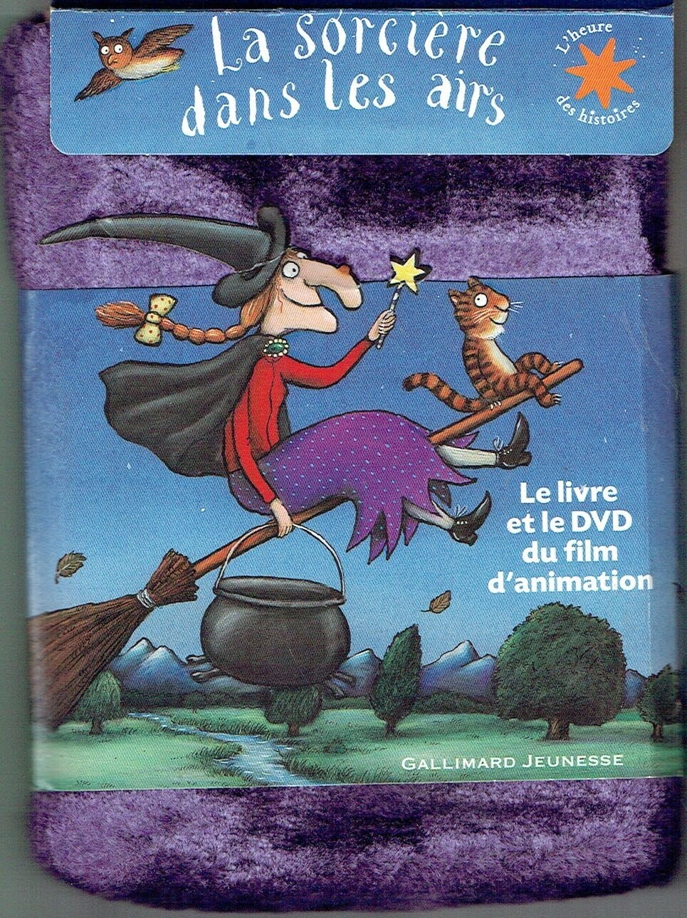 Coffret "Livre + DVD" Découvrez ce Chef d'Oeuvre "La Sorcière Dans Les Airs"   + le Pochon, Avec la Voix de Pierre Richard et une Galerie Photos