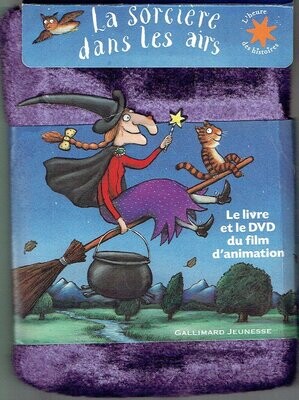 La Sorcière Dans Les Airs - le Livre + le DVD + le Pochon