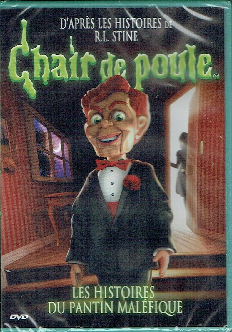 Coffret "Chair de Poule" Les Histoires du Pantin Maléfique,Retrouvez les Épisodes 1, 2, 3, et 4 sur 1 DVD