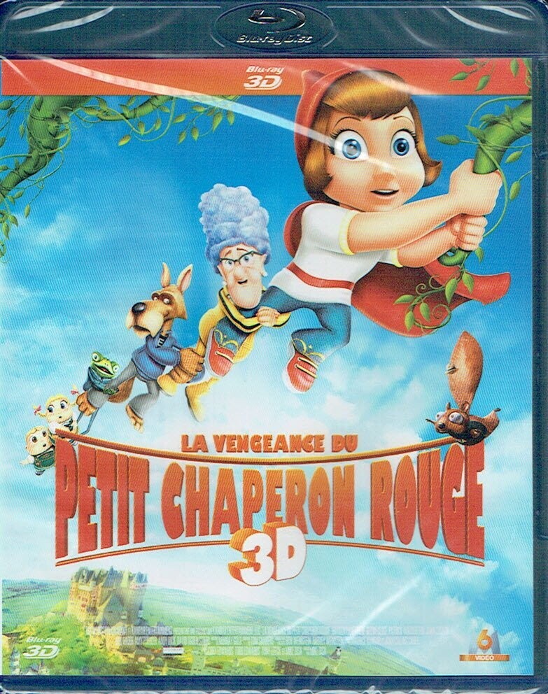Vous Allez Adorez la Suite "La Vengeance du Petit Chaperon Rouge" Toujours avec le Loup, la Mère-Grand - En Version Blu-Ray en 3D