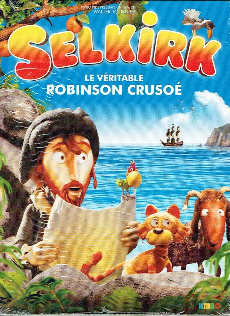 Selkirk est un Jeune Corsaire qui Navire sur les Mers, C'est Le Véritable Robinson Crusoé, une Incroyable Aventure de Pirates - 1 DVD