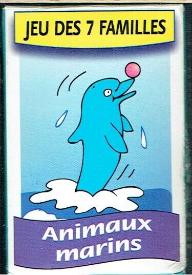 Jeu des 7 Familles - Animaux Marins